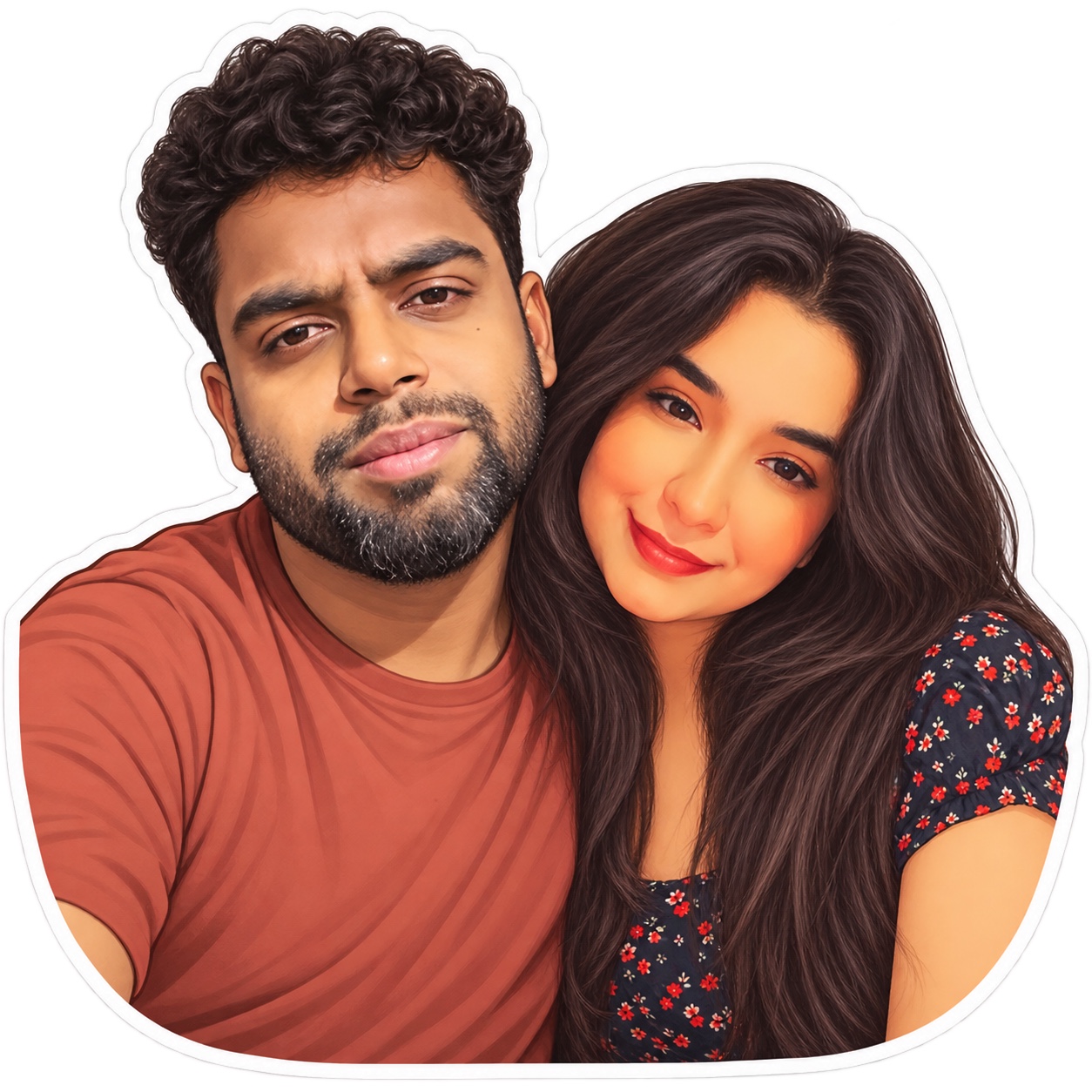 Another virtual picture of us together